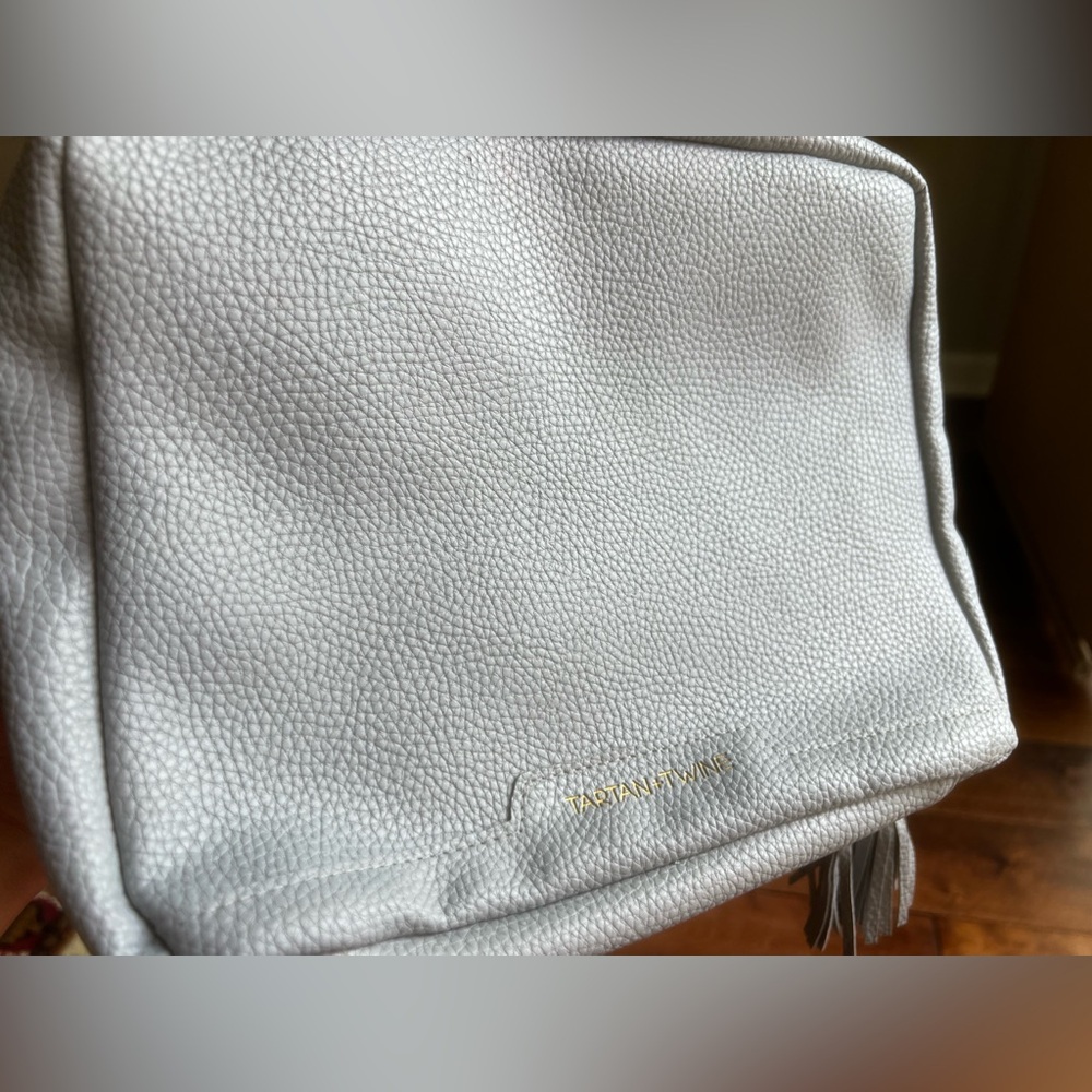 Tartan+Twine Makeup Bag with Textured Finish